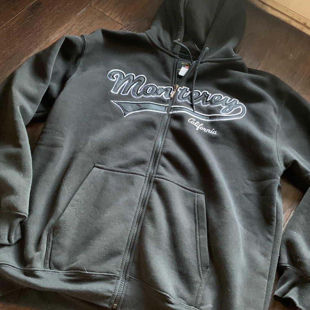 Monterey  Californian Zip Up Hoodie